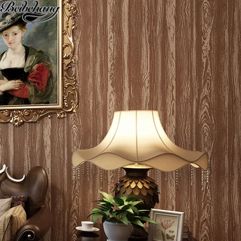 beibehang Высококачественные новые винтажные обои с принтом по дереву на стене спальни, обои papel de parede
