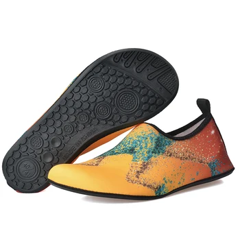 Легкая Мужская Водная Обувь, быстросохнущая Летняя Женская Водная Обувь, Уличная Парная Пляжная Обувь, Противоскользящие Кроссовки для босиком 2023