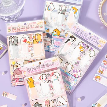 8 упаковок/лот, серия вечеринок Qiqi Meowoo, ретро креативное украшение, бумажный блокнот 