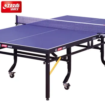 DHS/Hongshuangxi T2024 Стол для настольного тенниса, Встроенный Складной стол для настольного тенниса, Стандартный стол для профессиональных соревнований