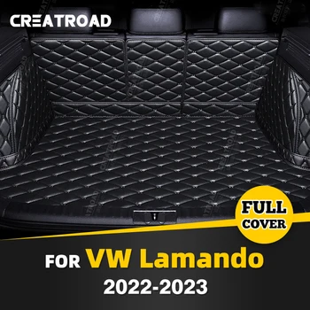 Автоматический коврик для багажника с полным покрытием для VOLKSWAGEN VW Lamando 2022 2023, накладка для багажника Автомобиля, Аксессуары для защиты салона грузового лайнера
