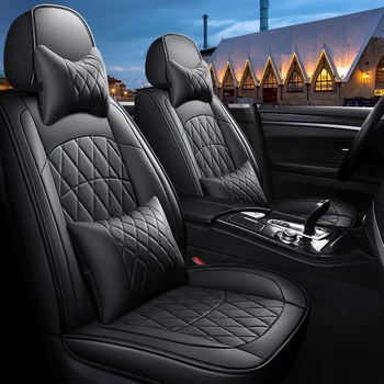 Чехол для автомобильного сиденья из искусственной кожи HONDA CRV Fit Jazz Accord Civic Insight Odyssey Stream Shuttle, автомобильные аксессуары