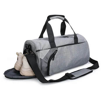 Портативная сумка для спортзала, фитнеса, Водонепроницаемая спортивная сумка для багажа, сухая и влажная Разделительная дорожная сумка с отделением для обуви