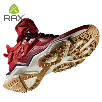 RAX высококачественная мужская и женская походная обувь, осенне-зимние брендовые уличные мужские спортивные походные горные ботинки, водонепроницаемые hi