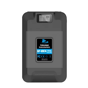 профессиональный портативный литий-ионный аккумулятор для камеры с v-образным креплением PD для видеокамеры