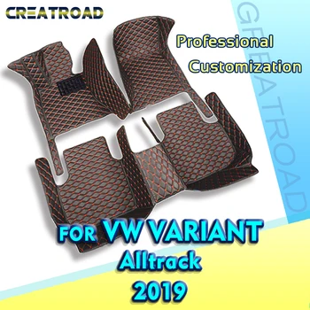 Автомобильные коврики для VW Volkswagen Variant Alltrack 2019, Автомобильные коврики для ног, Автомобильные ковровые покрытия, Аксессуары для интерьера