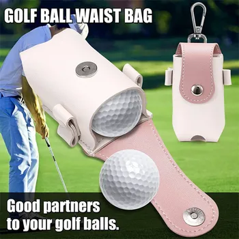 Сумка для гольфа с карманом для мяча, поясная сумка, чехол для занятий в парке, для мужчин, для женщин, для спортзала, Упаковка, Спортивные аксессуары, принадлежности