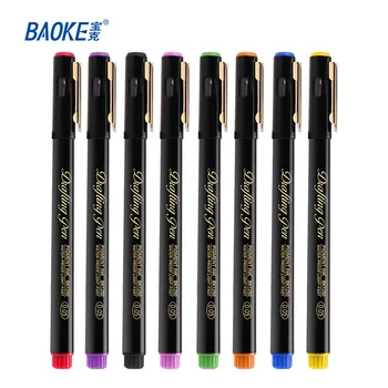 Ручка для рисования BAOKE BK1250-8 0,05 мм, 8 цветов в наборе