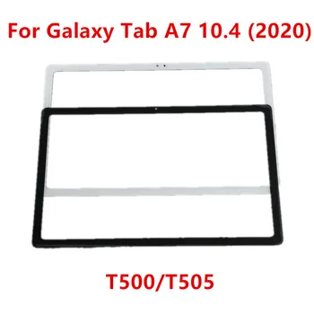 Сенсорная панель T500 T505 для Samsung Galaxy Tab A7 10,4 2020 SM-T500 Запчасти для ремонта переднего ЖК-экрана из внешнего стекла