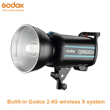 Профессиональный студийный стробоскоп Godox QS600II GN76 600Ws со встроенной беспроводной системой 2.4G X для профессиональной фотосъемки