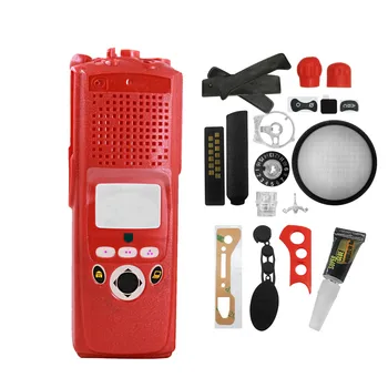 Красный сменный радиоприемник с ручками для портативной рации XTS5000 M2 Model 2