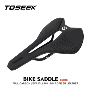 TOSEEK TS218 Mtb Карбоновое Седло Велосипеда EVA Материал Изделия для горных велосипедов Аксессуары для MTB Гонок