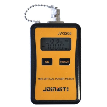 Ручной Мини-карманный Волоконно-оптический измеритель мощности JW3205A -70 ~ + 6 дБм