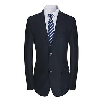 6439-Костюм для отдыха, мужская деловая повседневная полосатая куртка в полоску, куртка single West top