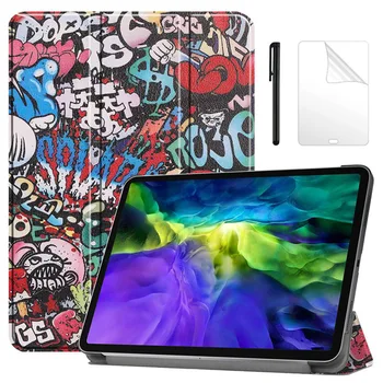 Пурпурный чехол для планшета iPad Pro 11 дюймов 2020, ударопрочная задняя крышка с магнитной застежкой, чехол для ipad Pro 11 2020 2018
