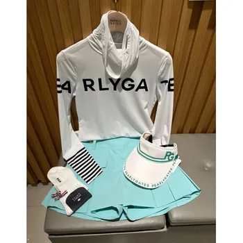 Гольф с защитой от ультрафиолета и солнца рубашка с длинными рукавами Спортивная одежда для гольфа Женская одежда для гольфа Внешний эластичный легкий топ ice