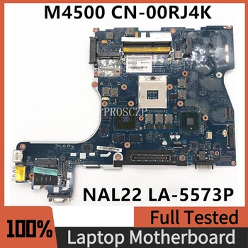 CN-00RJ4K 00RJ4K 0RJ4K Материнская плата M4500 Материнская плата ноутбука NAL22 LA-5573P Для Precision QM57 FX880M GPU 1 ГБ DDR3 100% Полностью протестирована