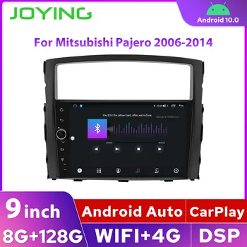 8 ГБ 128 ГБ 9 ”Android 10 Автомобильный радиоприемник Стерео Беспроводной Android Авто Мультимедиа для Mitsubishi Pajero 2006-2014 Оптический выход