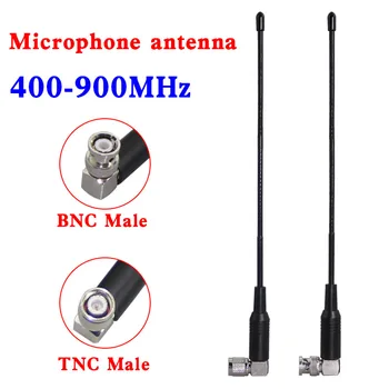 1ШТ 400 ~ 900 МГц 7dbi Мягкая штыревая антенна BNC TNC штекерный разъем для Беспроводного приемника shure UHF Микрофон SLX UC U4D U4S UB