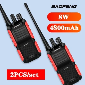 2шт Baofeng BF-999S Двусторонняя Радиосвязь Walkie Talkie 3-5 км CB-радио FM-Приемопередатчик Walkie-talkie рация