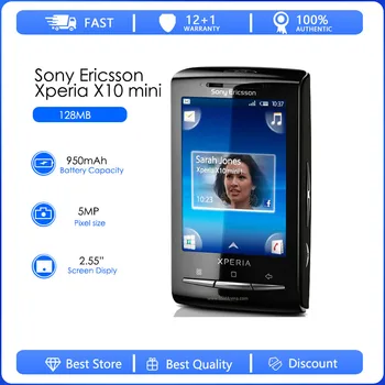 Sony Ericsson Xperia X10 mini E10i Восстановленный-Оригинальный разблокированный мобильный телефон E10 3G WIFI GPS 5MP телефон
