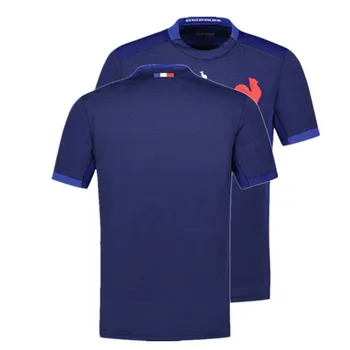 2023 Франция Домашняя футболка для регби Domicile Bleu Размер рубашки S-M-L-XL-XXL-3XL-4XL-5XL