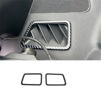 2 шт./лот, материал ABS, углеродное волокно, Декоративная крышка для розетки кондиционера 2014-2019 Subaru Impreza WRX Sti