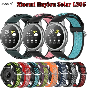 Силиконовый ремешок для часов Haylou Solar LS05, браслет для спортивных часов, Сменный браслет Correa Для Haylou Solar LS05, ремешок для часов