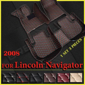 Автомобильные коврики для Lincoln Navigator 2008 Пользовательские автоматические накладки для ног Автомобильный Ковер Аксессуары для интерьера