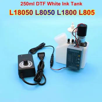 L18050 Принтер DTF С Белыми Чернилами Комплект С Мешалкой Таймер Регулировки Электроинструмента Для Epson L1800 L805 L8050 1410 1430 1390 R2000 R3000
