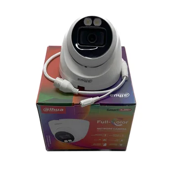 4-мегапиксельная полноцветная Сетевая камера Dahua IPC-HDW2439T-AS-LED-S2 со встроенным микрофоном IP67 PoE Камера видеонаблюдения