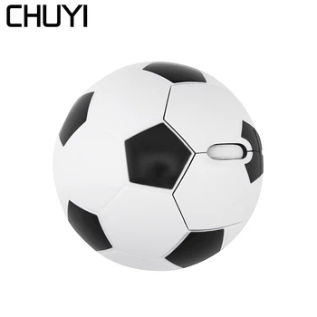 Беспроводная мышь CHUYI 2.4G, Баскетбольная футбольная форма, 3D Эргономичные оптические Компьютерные мыши Для настольных игр для ПК, ноутбуков
