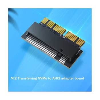 Плата адаптера M.2 NVME к AHCI Карта Адаптера жесткого диска M.2 NVME для Обновления жесткого диска Macbook Air/Pro 2013-2017