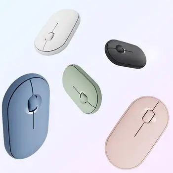 Беспроводная Мышь Pebble Cute M350 2,4 G Для Ноутбука MacBook PC Bluetooth-Мышь С Двойным режимом Работы и USB-приемником, Многоканальная Офисная Мышь