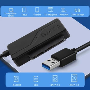 Кабель для передачи данных SATA-USB3.0 Easy Drive Кабель для передачи данных SATA-USB Высокоскоростная Передача данных Для 2,5-дюймового жесткого диска HDD Адаптер SATA