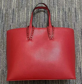 2023 Новая летняя Красная сумка для путешествий и вечеринок, женская сумка для покупок на плечо, большая емкость для подмышек