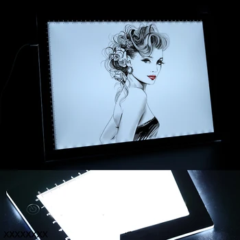 Световой короб формата А4/А3, трассировщик, световая панель с питанием от USB, ультратонкая подсветка с регулируемой яркостью Artcraft