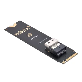 SSD-адаптер Zihan SAS PCIe NGFF M-Key NVME для U.2 U2 Комплект SFF-8639-SFF-8654 SSD-адаптер Slimline SAS PCIe для материнской платы