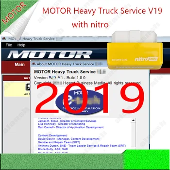 Сервис для тяжелых грузовиков V19 До 2019 Руководство + Активированный ключ разблокировки с помощью Nitro